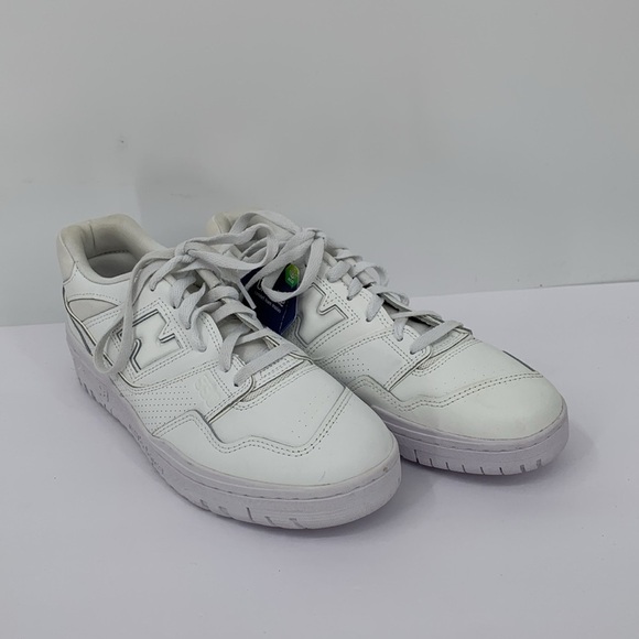 New Balance 550 sneaker shoe triple white lace-up tie men new 11 - Picture 2 of 7